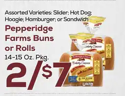 DeCicco & Sons Pepperidge Farms Buns or Rolls offer
