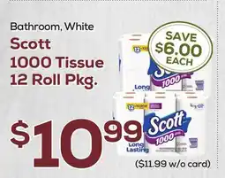 DeCicco & Sons Scott 1000 Tissue offer