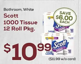 DeCicco & Sons Scott 1000 Tissue offer