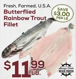 DeCicco & Sons Butterflied Rainbow Trout Fillet offer