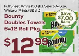 DeCicco & Sons Bounty Doubles Towels offer