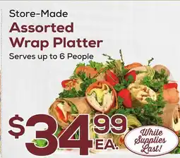 DeCicco & Sons Assorted Wrap Platter offer