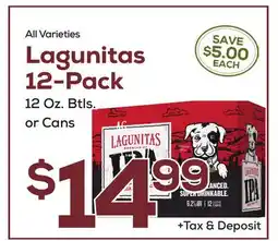 DeCicco & Sons Lagunitas 12-Pack offer