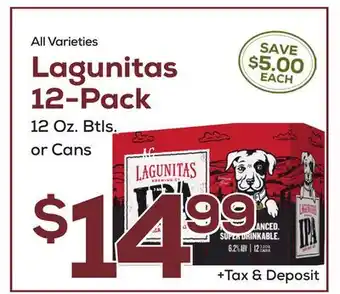 DeCicco & Sons Lagunitas 12-Pack offer