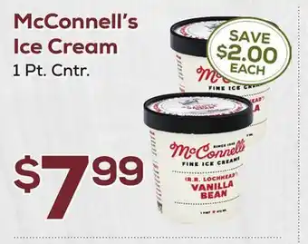 DeCicco & Sons McConnell's Ice Cream offer