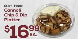 DeCicco & Sons Cannoli Chip & Dip Platter offer