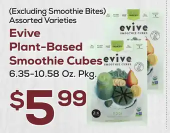 DeCicco & Sons Evive Plant-Based Smoothie Cubes offer