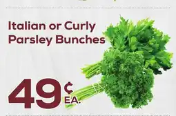 DeCicco & Sons Italian or Curly Parsley Bunches offer