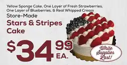DeCicco & Sons Stars & Stripes Cake offer