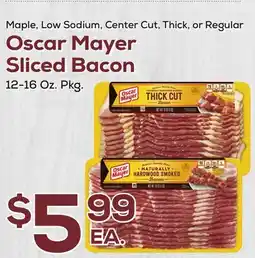 DeCicco & Sons Oscar Mayer Sliced Bacon offer