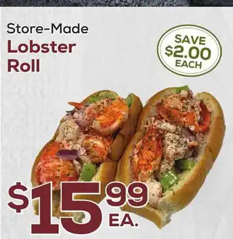 DeCicco & Sons Lobster Roll offer
