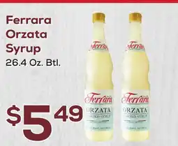 DeCicco & Sons Ferrara Orzata Syrup offer