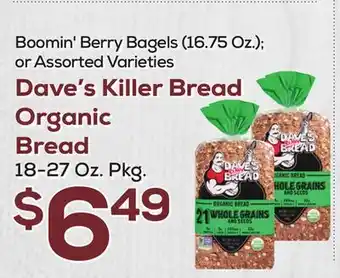 DeCicco & Sons Dave's Killer Bread Organic Bread offer