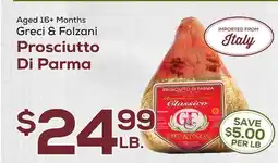 DeCicco & Sons Greci & Folzani Prosciutto Di Parma offer