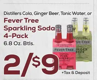 DeCicco & Sons Fever Tree Sparkling Soda 4-Pack offer