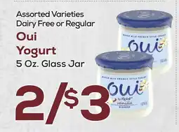 DeCicco & Sons Oui Yogurt offer