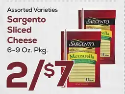 DeCicco & Sons Sargento Sliced Cheese offer