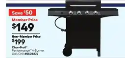 Lowe's Performance 4-Burner Gas Grill offer