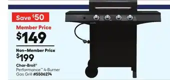 Lowe's Performance 4-Burner Gas Grill offer