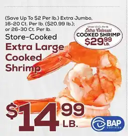 DeCicco & Sons Extra Large Cooked Shrimp offer