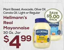 DeCicco & Sons Hellmann's Real Mayonnaise offer
