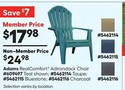 Lowe's RealComfort Adirondack Chair offer