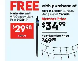 Lowe's 48-ft LED String Lights offer
