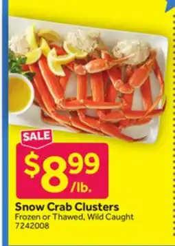 Stop&Shop Snow Crab Clusters offer