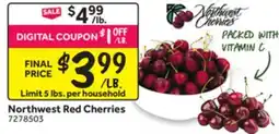 Stop&Shop Northwest Red Cherries offer