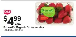 Stop&Shop Driscoll's Organic Strawberries offer