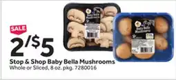 Stop&Shop Stop & Shop Baby Bella Mushrooms offer
