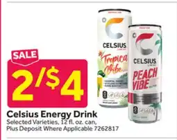 Stop&Shop Celsius Energy Drink offer