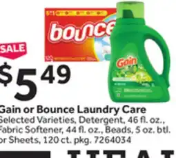 Stop&Shop Gain or Bounce Laundry Care offer