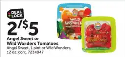 Stop&Shop Angel Sweet or Wild Wonders Tomatoes offer