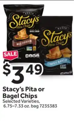Stop&Shop Stacy's Pita or Bagel Chips offer
