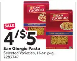 Stop&Shop San Giorgio Pasta offer