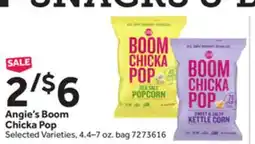 Stop&Shop Angie's Boom Chicka Pop offer