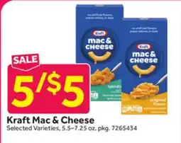 Stop&Shop Kraft Mac & Cheese offer