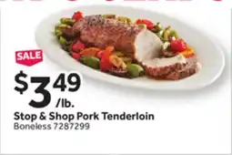 Stop&Shop Stop & Shop Pork Tenderloin offer