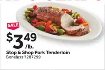 Stop&Shop Stop & Shop Pork Tenderloin offer