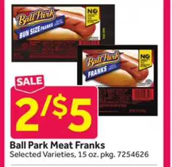 Stop&Shop Ball Park Meat Franks offer