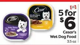 Weis Markets Cesar's Wet Dog Food offer