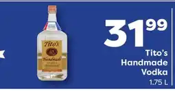 Weis Markets Tito's Handmade Vodka offer