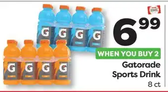 Weis Markets Gatorade Sports Drink offer