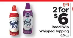 Weis Markets Reddi Wip Whipped Topping offer