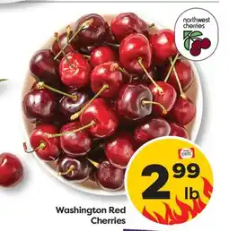 Weis Markets Washington Red Cherries offer
