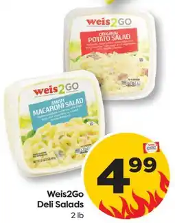 Weis Markets Weis2Go Deli Salads offer