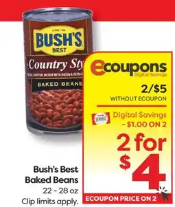 Weis Markets Bush's Best Baked Beans offer