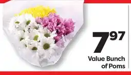 Weis Markets Value Bunch of Poms offer