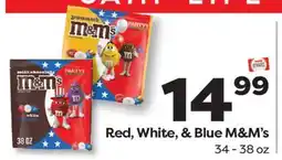 Weis Markets Red, White, & Blue M&M's offer
